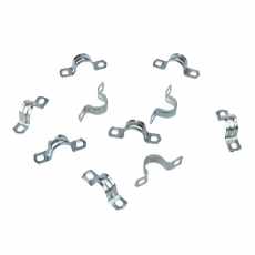 Скоба СМД 16-17 двухлапковая для металлорукава, D 12 мм, 10 шт./уп. | 28-1026-2 | REXANT