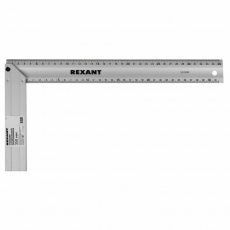 Угольник строительный литой алюминиевый 350 мм | 12-9202 | REXANT