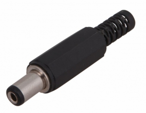 Разъем питания штекер 2.1х5.5x10 мм | 14-0311 | REXANT