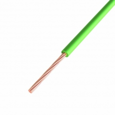 Провод ПГВА REXANT 1х0.50 мм?, Cu, зеленый, бухта 500 м |01-6513-1 | REXANT