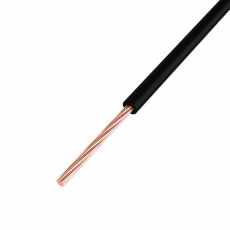 Провод ПГВА REXANT 1х0.75 мм?, Cu, черный, бухта 200 м |01-6506-1 | REXANT