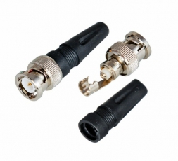 Разъем штекер BNC под винт с колпачком | 05-3071 | REXANT