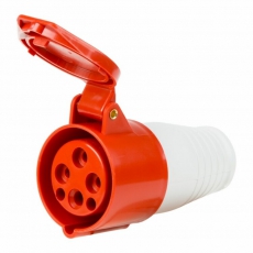 Розетка 214 переносная 3Р+РЕ 16А 380В IP44 | 11-8919 | REXANT