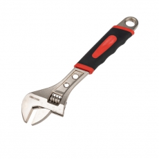 Разводной ключ 300 мм никелированный, двухкомпонентная рукоятка | 12-4675 | REXANT