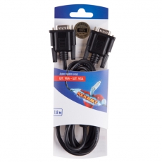 Шнур шт. VGA - шт. VGA 1.8М с ферритами | 06-3120 | REXANT