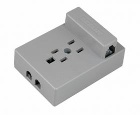 Универсальная телефонная розетка, серая (50 шт/уп) | 03-0011-4 | REXANT