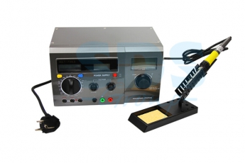 Многофункциональная цифровая паяльная станция с мультиметром и ЖК дисплеем 220 V/48 W | 12-0143 | REXANT