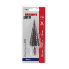 Сверло по жести ступенчатое 4,0-32,0 мм | 12-6603 | REXANT