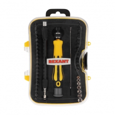 Набор отверток для точечных работ 45 предметов | 12-4706 | REXANT