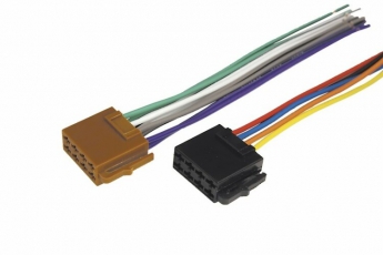 Разъемы для автомагнитол «Евро» ISO 2 гнезда акустика+питание | 16-0501 | REXANT