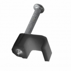 Крепеж кабеля плоский 4 х 2 мм, черный (упак. 50 шт) | 07-4204-1 | REXANT