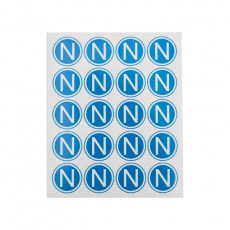 Наклейка знак электробезопасности «N» d - 20 мм (20шт на листе) | 56-0059 | REXANT