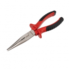 Тонкогубцы 200 мм никелированные, двухкомпонентные рукоятки | 12-4618 | REXANT