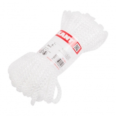 Шнур с сердечником 7 мм 20 м белый | 77-1720-1 | REXANT