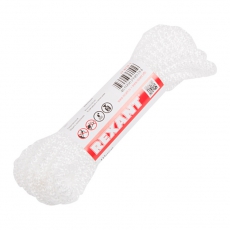 Шнур 7 мм 10 м белый | 77-0710-1 | REXANT