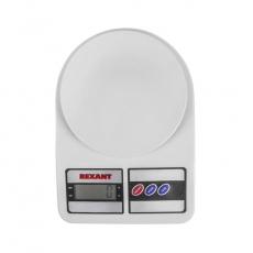 Весы настольные электронные, универсальные, от 1 гр. до 5 кг, пластик | 72-1003 | REXANT
