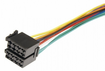 Разъемы для автомагнитол «Евро» ISO сдвоенное гнездо акустика+питание | 16-0502 | REXANT