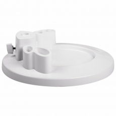 Подставка настольная для ламп-луп , круглая, VISAGISTE, белая | 31-0840 | REXANT