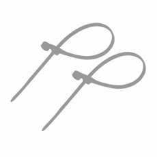 Хомут-стяжкa нейлоновая под винт 100x3,6 мм, серая, упаковка 100 шт. | 07-0104-3 | REXANT