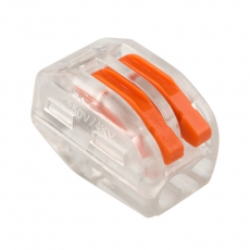 Универсальная клемма 2-проводная, прозрачная (0,08-2,5/4 мм?) (50 шт./уп.) | 07-5252-1 | REXANT