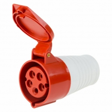 Розетка 215 переносная 3Р+РЕ+N 16А 380В IP44 | 11-8920 | REXANT