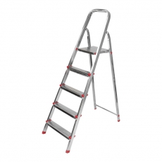 Стремянка металлическая 5 ступенек, усиленный профиль | 12-5055 | REXANT