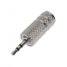 2.5 мм стерео штекер - 3.5 мм стерео гнездо металл | 14-0105 | REXANT