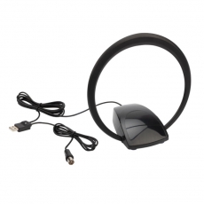 Антенна комнатная «Активная» с USB питанием, для цифрового телевидения DVB-T2, Ring-51 | 34-0723 | REXANT