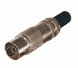 РАЗЪЁМ  гнездо  TV  никель | 05-2015 | REXANT