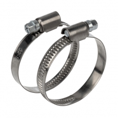 Хомут-стяжка кабельная стальная червячная 32-50 мм, упаковка 50 шт. | 07-0632 | REXANT