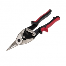 Ножницы по металлу прямые 260 мм никелированные, двухкомпонентные рукоятки | 12-4630 | REXANT