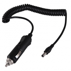 Автозарядка с индикатором (разъем 2.1х5.5) (АЗУ) шнур спираль 1.5 м | 16-0233 | REXANT