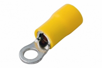 Наконечник кольцевой изолированный ? 4.3 мм 4-6 мм? (НКи 6.0-4/НКи5,5-4) желтый | 08-0051 | REXANT