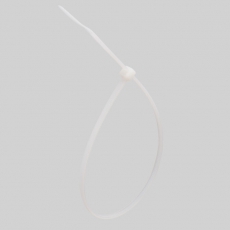 Стяжкa нейлоновая 350 x 4,8 мм, белая (упак. 100 шт) | 07-0350 | REXANT