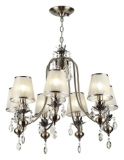 Люстра Duchessa 2015-207 7 x E14 40 Вт хрусталь классика | Б0038416 | Rivoli