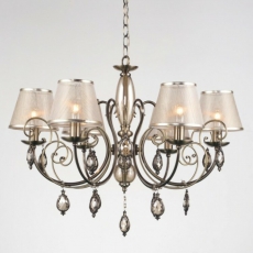 2010-206 Люстра Molto P6 AB 6xE14 40W (21) | Б0038390 | Rivoli