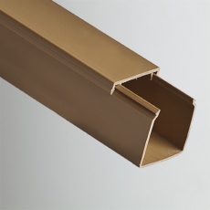 Кабель-канал 60х60х2000мм (коричневый) | РКК-60х60-К | Рувинил