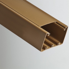 Кабель-канал 100х60х2000мм (коричневый) | РКК-100х60-К | Рувинил