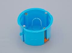 Коробка установочная 65х40 пластиковые лапки (для полых стен) | 10170 | Рувинил