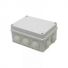 Коробка распределительная для о/п 150х110х70 10 вводов IP55 | 67053 | Рувинил