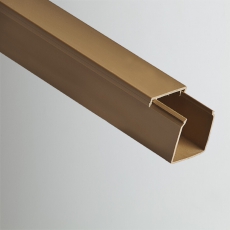 Кабель-канал 40х40х2000мм (коричневый) | РКК-40х40-К | Рувинил