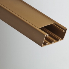 Кабель-канал 100х40х2000мм (коричневый) | РКК-100х40-К | Рувинил