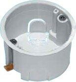 Коробка установочная 65х40 металлические лапки (для полых стен) | 10172 | Рувинил