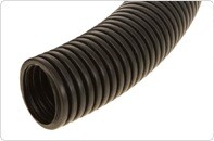 Труба гибкая гофрированная ПНД d32мм (черная) с зондом тяжелая | 23211 | Рувинил