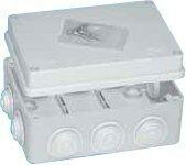 Коробка распределительная для о/п 240х195х90мм 10вводов IP55 | 67065 | Рувинил