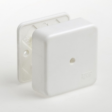 Коробка универсальная для кабель-каналов, 80х80х25мм | 65005 | Рувинил