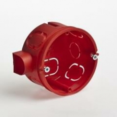 Коробка установочная 65х40 с саморезами | 10180С | Рувинил