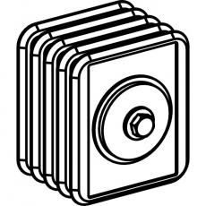 СОЕДИНИТЕЛЬНЫЙ БЛОК | KRC1350YA5 | Schneider Electric