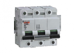 Выключатель автоматический трехполюсный C120N 100А C 10кА | A9N18367 | Schneider Electric