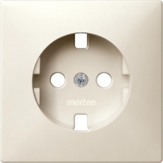 Плата центральная для механизма розетки Schuko без устройств защиты бежевый | MTN2331-4044 | Schneider Electric